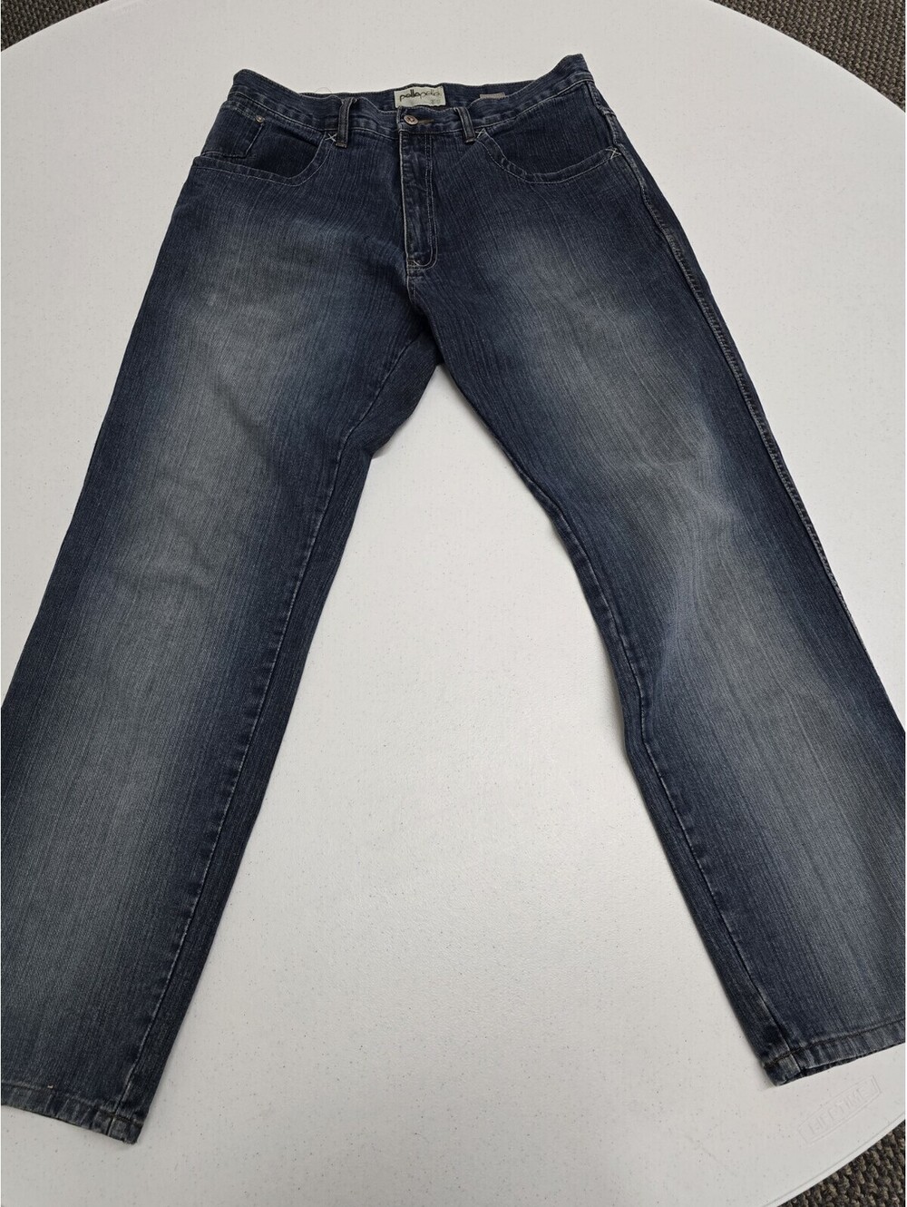 Vintage Pelle Pelle Jeans Mens 36x34 Blue   RN#88016